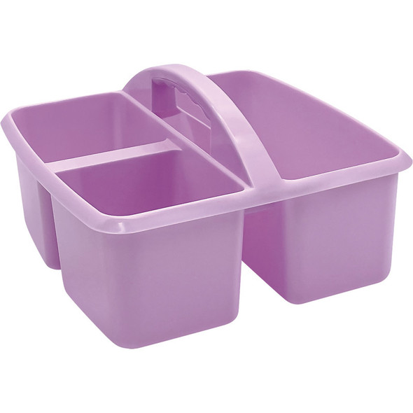 Plastic Storage Caddy, Lavender Plastic Storage Caddy, Lavender