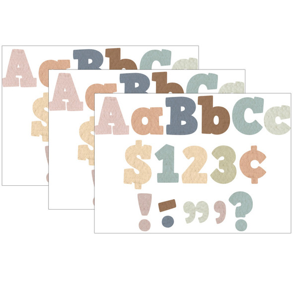 Everyone is Welcome 4" Bold Block Letters Combo Pack, 230 Per Pack, 3 Packs Everyone is Welcome 4" Bold Block Letters Combo Pack, 230 Per Pack, 3 Packs