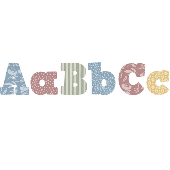Classroom Cottage 4" Bold Block Letters Combo Pack, 230 Pieces Classroom Cottage 4" Bold Block Letters Combo Pack, 230 Pieces