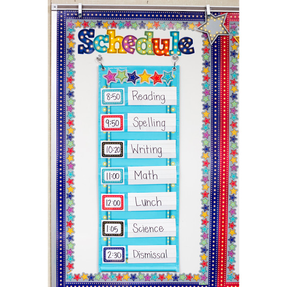 Marquee Bold Block 3" Magnetic Letters, 55 Pieces