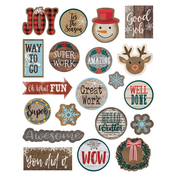 Home Sweet Classroom Winter Stickers, Pack of 120