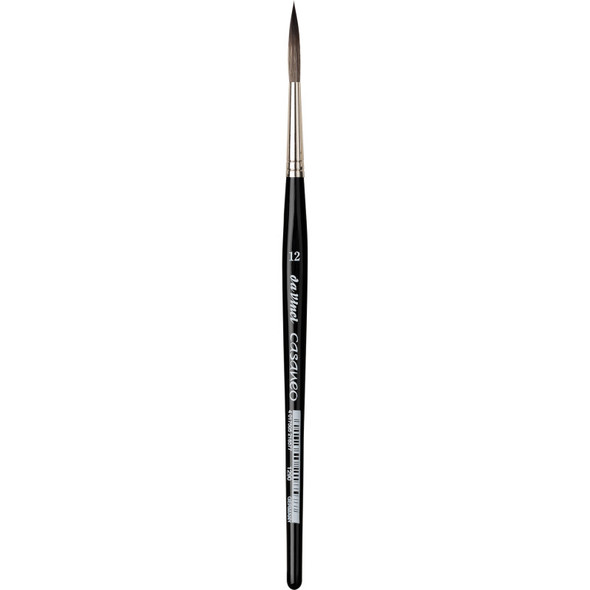 CASANEO Rigger, Extra Soft Synthetics, Watercolor & Acrylic, Liner, Series 1290, Size 12