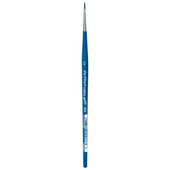 FORTE BASIC Student Brush, Synthetic, Acrylic, Round, Series 393, Size -5