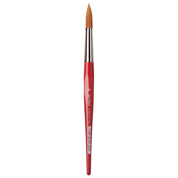 COSMOTOP-SPIN Silkpainting Brush, Synthetic, Watercolor, Round, Size 16