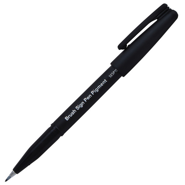 Sign Pen Brush, Open Stock, Black Pigment Ink Sign Pen Brush, Open Stock, Black Pigment Ink