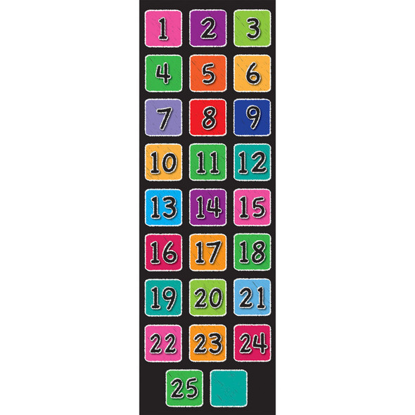 The Original Fun Mat™, Sensory Spots™, 4" Numbers 1-25, 26 pieces The Original Fun Mat™, Sensory Spots™, 4" Numbers 1-25, 26 pieces