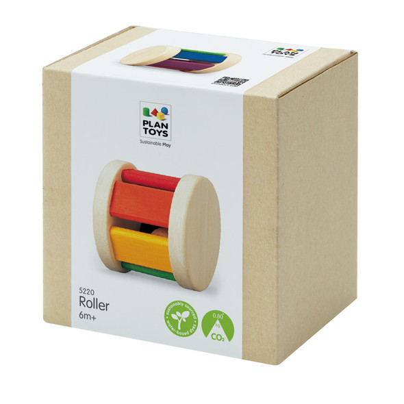 Classic Roller Wooden Baby Toy