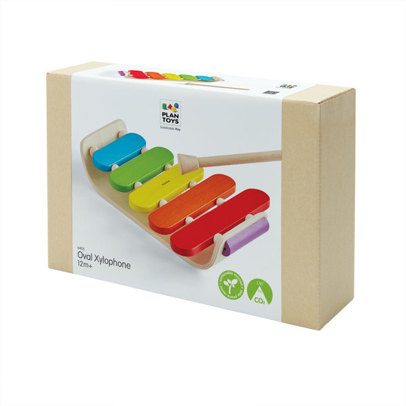 Wooden Oval Xylophone Musical Toy