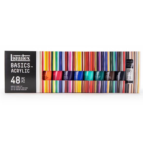 LQ BASICS Acrylic Color 48 x 22ml Tube Set LQ BASICS Acrylic Color 48 x 22ml Tube Set