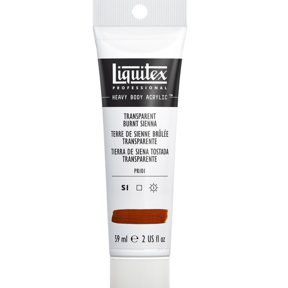 HB 59ml tube - Transparent Burnt Sienna HB 59ml tube - Transparent Burnt Sienna