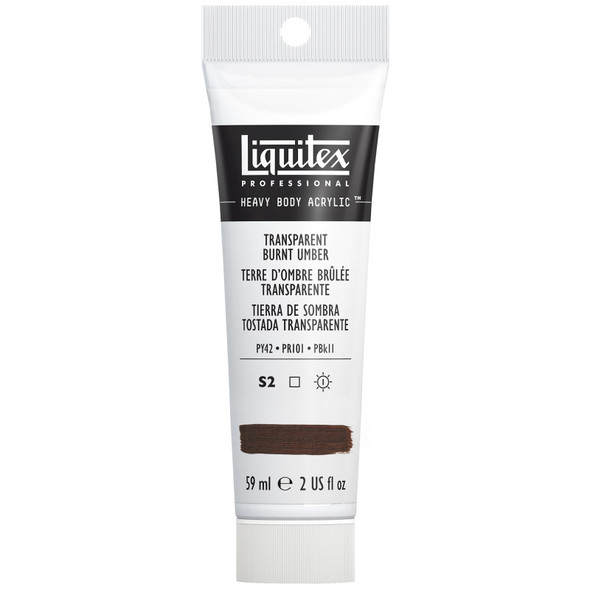 HB 59ml tube - Transparent Burnt Umber HB 59ml tube - Transparent Burnt Umber