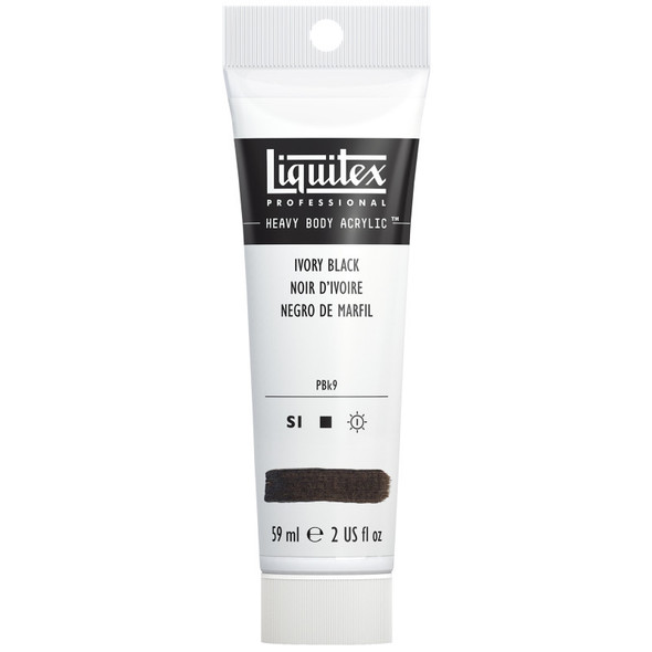 HB 59ml tube - Ivory Black HB 59ml tube - Ivory Black