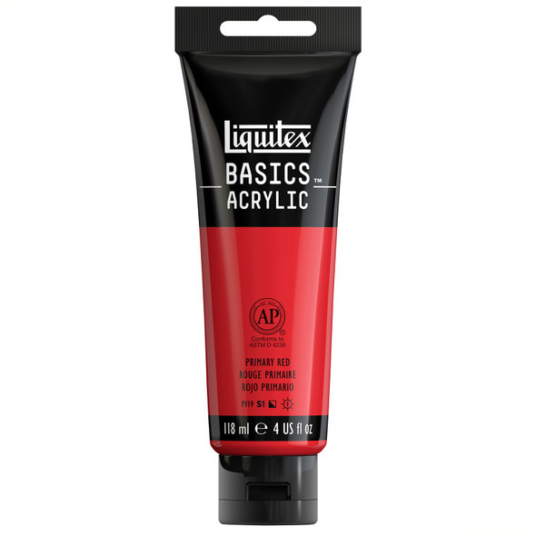 LQ BASICS 118ml tube - Primary Red LQ BASICS 118ml tube - Primary Red