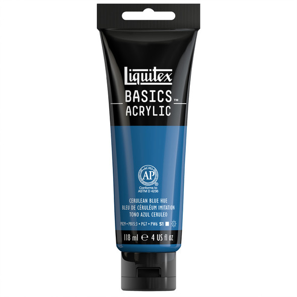 LQ BASICS 118ml tube - Cerulean Blue Hue LQ BASICS 118ml tube - Cerulean Blue Hue