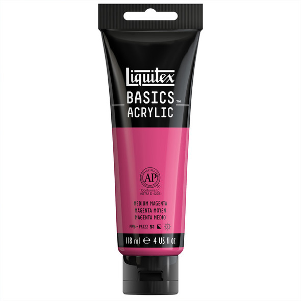 LQ BASICS 118ml tube - Medium Magenta LQ BASICS 118ml tube - Medium Magenta