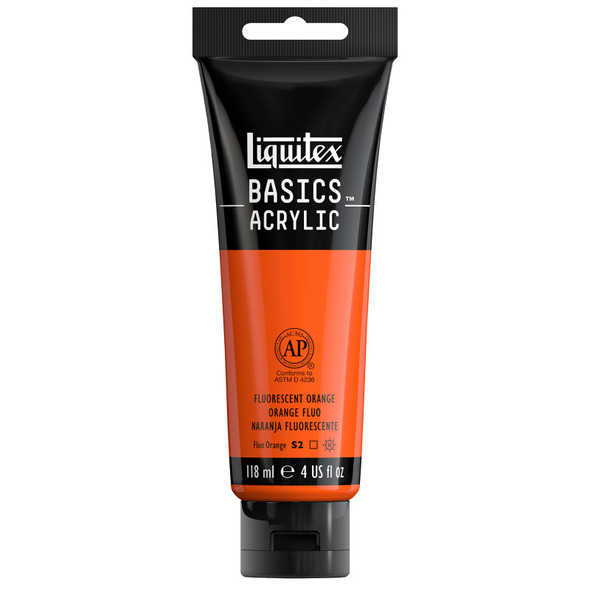 LQ BASICS 118ml tube - Fluorescent Orange LQ BASICS 118ml tube - Fluorescent Orange