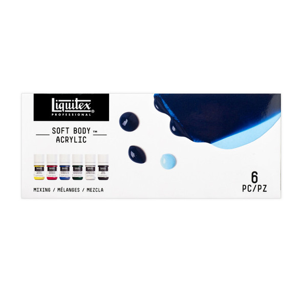 Soft Body - 6 x 22ml Set - Mixing Soft Body - 6 x 22ml Set - Mixing