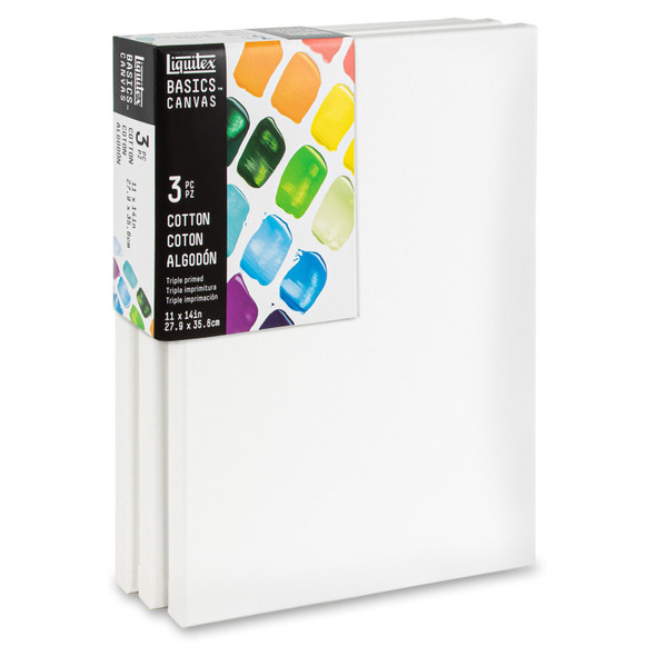 BASICS Canvas 3 pack - 11" x 14" BASICS Canvas 3 pack - 11" x 14"