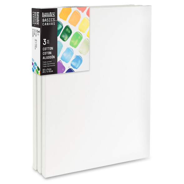 BASICS Canvas 3 pack - 18" x 24" BASICS Canvas 3 pack - 18" x 24"