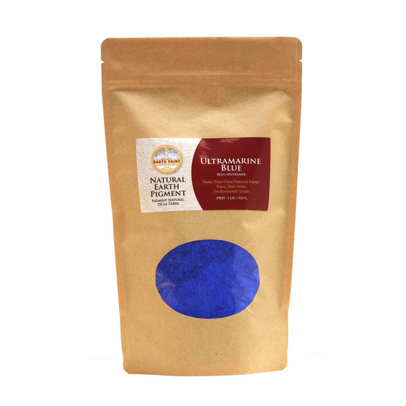 Earth & Mineral Pigments - Ultramarine Blue  - 1 lb.