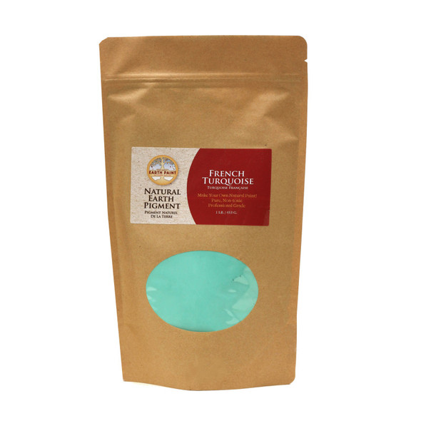 Earth & Mineral Pigments - French Turquoise -  1 lb.