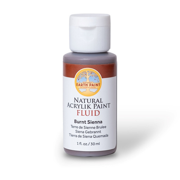 Natural Fluid Acrylik - 1 oz - Burnt Sienna