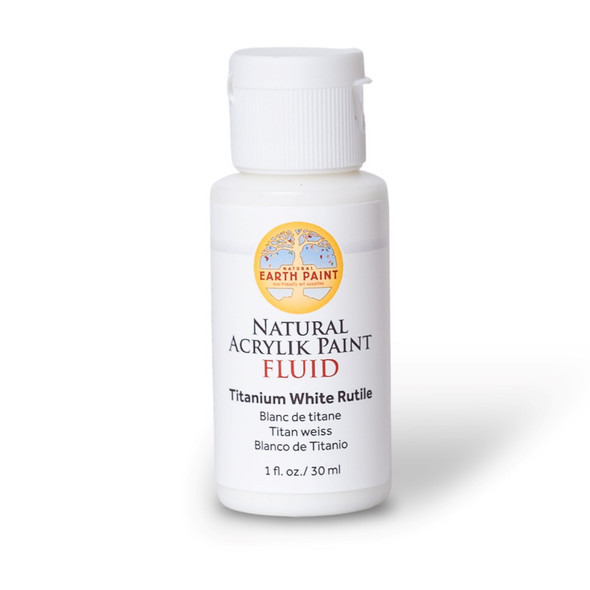 Natural Fluid Acrylik - 1 oz - Titanium White Rutile