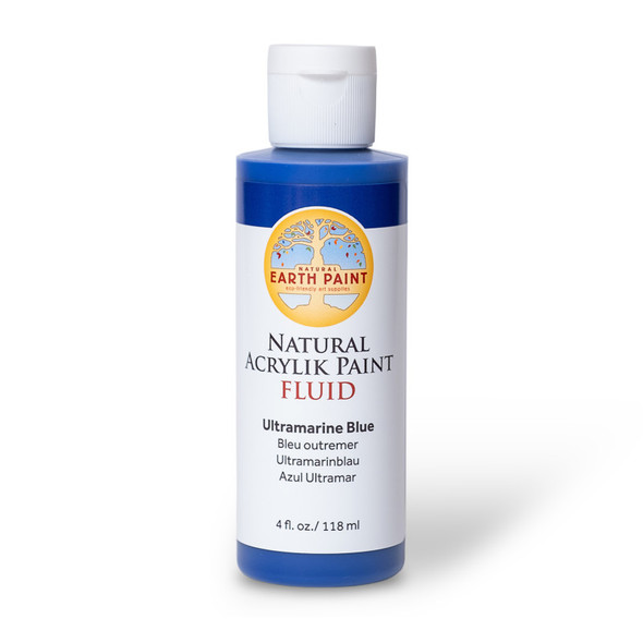 Natural Fluid Acrylik - 4 oz - Ultramarine Blue