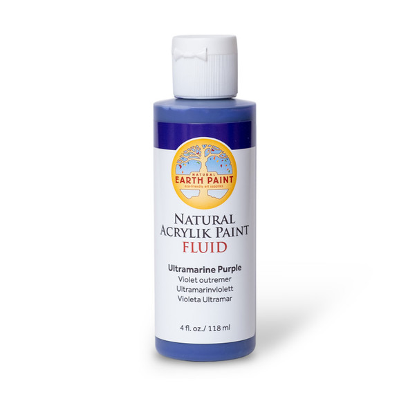 Natural Fluid Acrylik - 4 oz - Ultramarine Purple