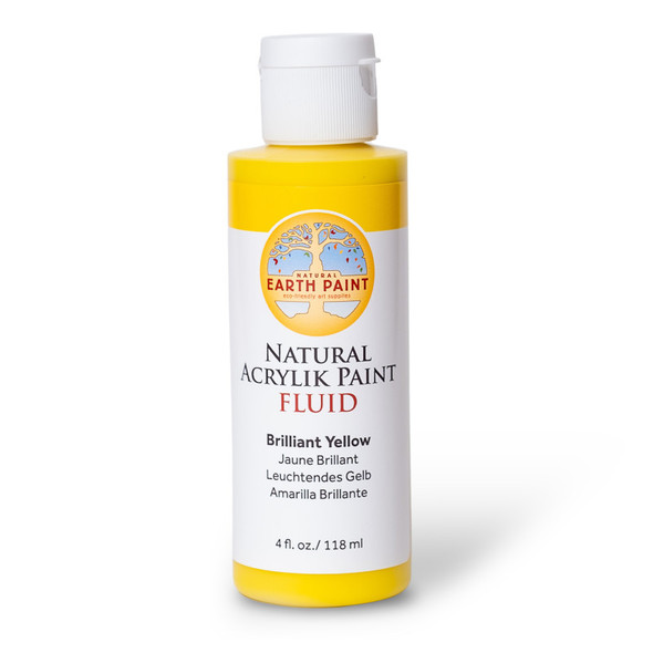 Natural Fluid Acrylik - 4 oz - Brilliant Yellow