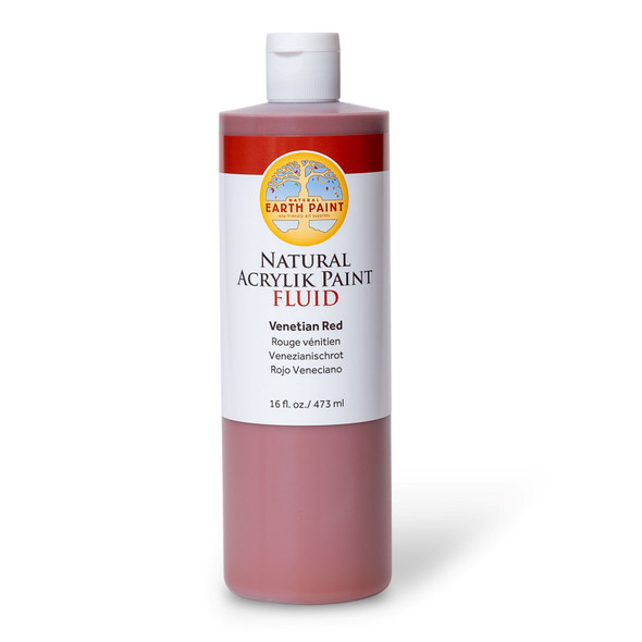 Natural Fluid Acrylik - 16 oz - Venetian Red