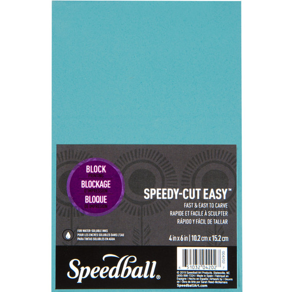 Speedball® Speedy Cut Easy™ Blue Block
