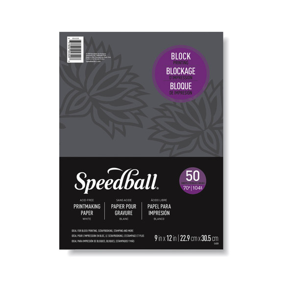 Printmasters™ Speedball® Printmaking Paper, 9" x 12"