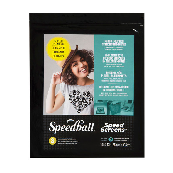 Speedball® Speed Screens™ Sheet Pack, 3ct.