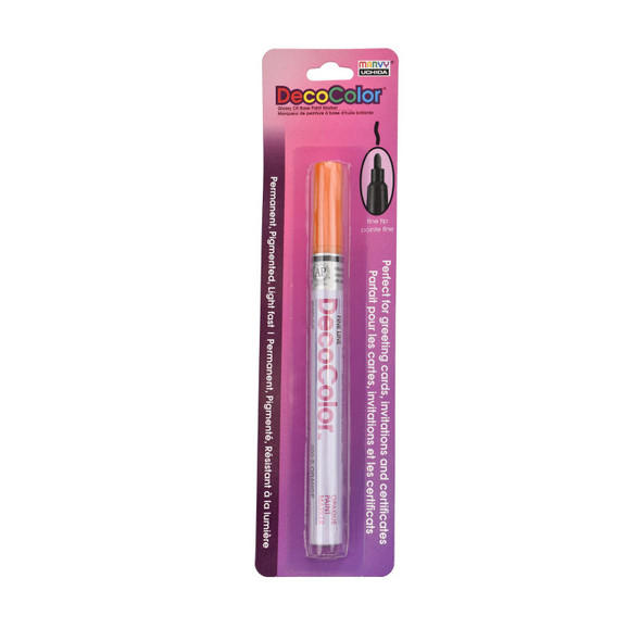 DecoColor® Paint Marker, Fine, 200-S, Orange #7
