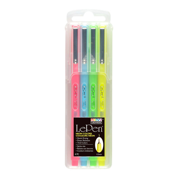 4300-4F LE PEN NEON 4PCS SET 4300-4F LE PEN NEON 4PCS SET
