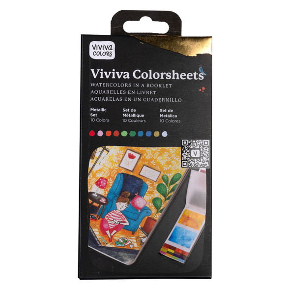 Viviva Colorsheets - Metallic Set