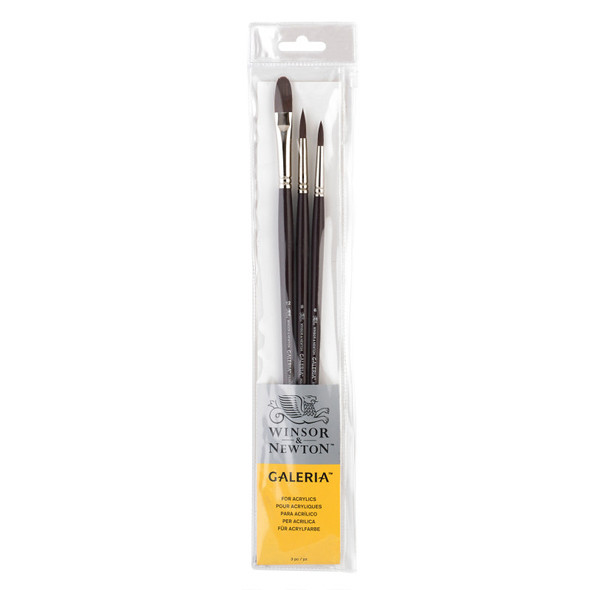 Galeria Brush Set - LH 3pk Galeria Brush Set - LH 3pk