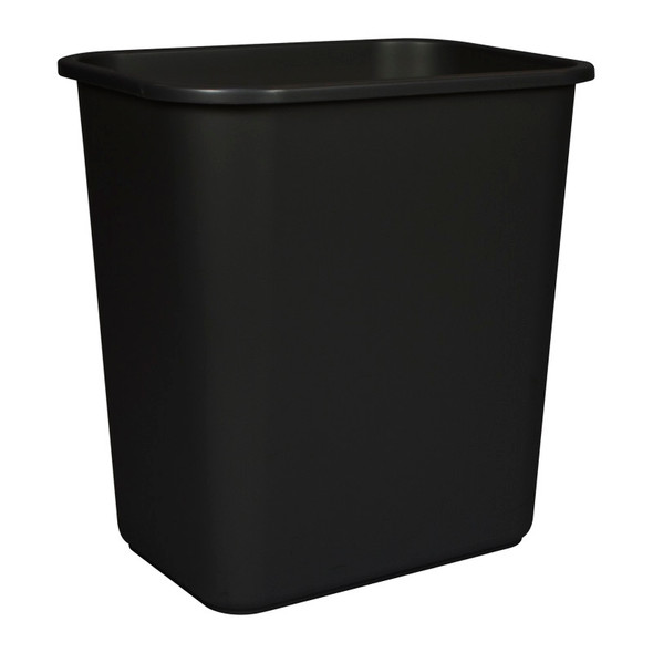 7 Gallon Waste Basket, Black