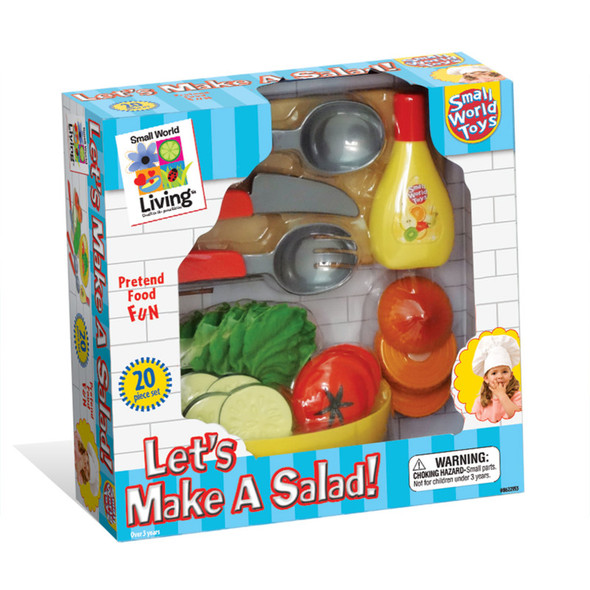 Let's Make A Salad 20-Piece Playset