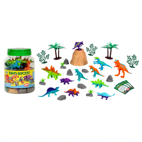 WOW in the World Dinosaurs Bucket WOW in the World Dinosaurs Bucket