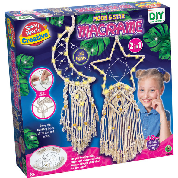 Moon & Star Macrame Kit