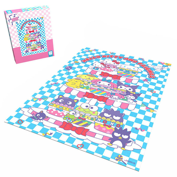 Hello Kitty® and Friends "Sweet Cupcakes" 1,000 Piece Puzzle Hello Kitty® and Friends "Sweet Cupcakes" 1,000 Piece Puzzle