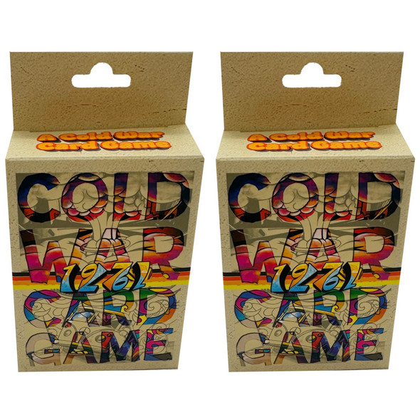 1971: A Cold War Card Game Travel Box, Pack of 2