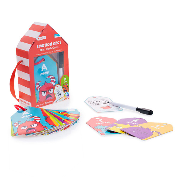 Dry Erase Flash Cards - ABC's Emotions