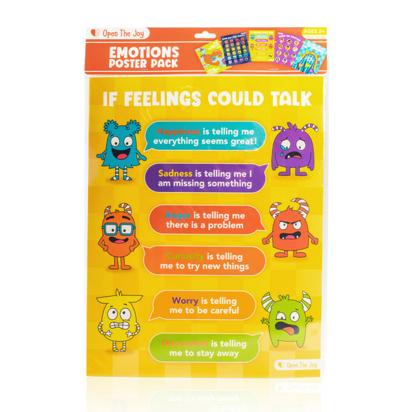 Emotions Poster Pack, 11" x 14", 5 Posters