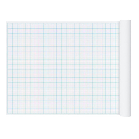 1" Graph Paper Roll, 36" x 120", Blue