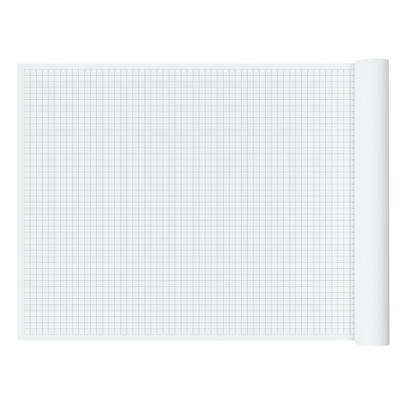 2cm Graph Paper Roll, 36" x 120", Black