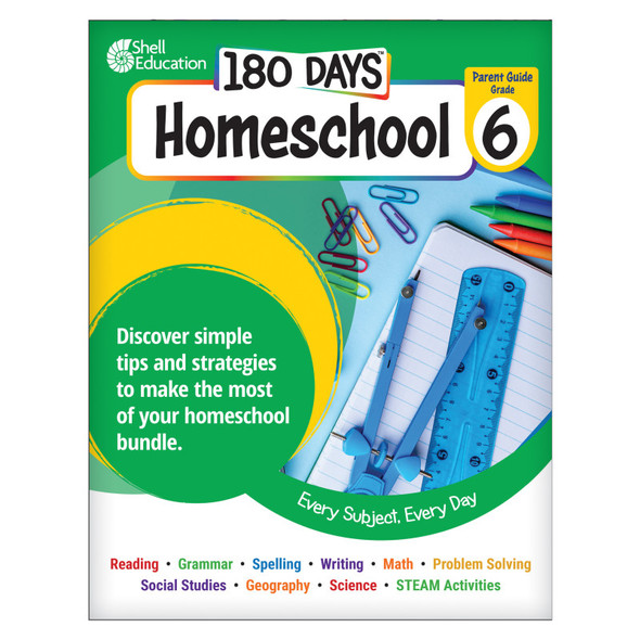 180 Days™: Homeschool Grade 6 Set