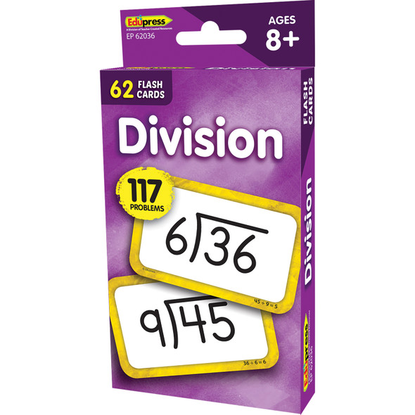 Division Flash Cards